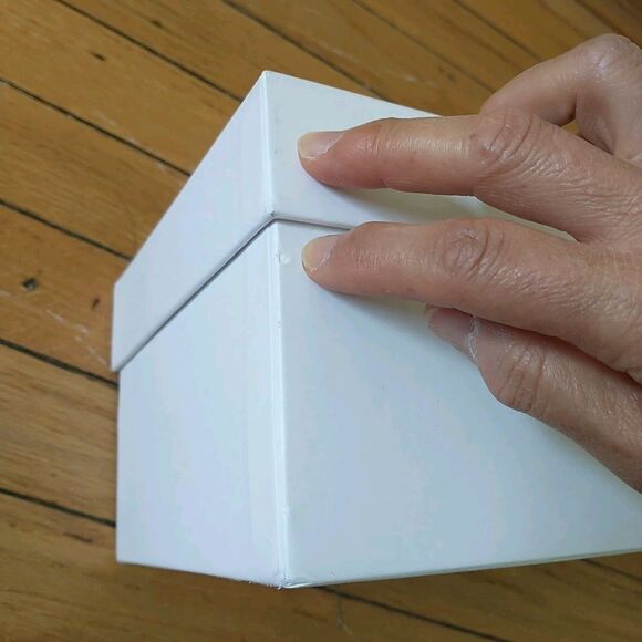 Chloe Empty Shoe Box White Spell Out Logo Used Authentic 11.5x7x5" *READ - Picture 8 of 16